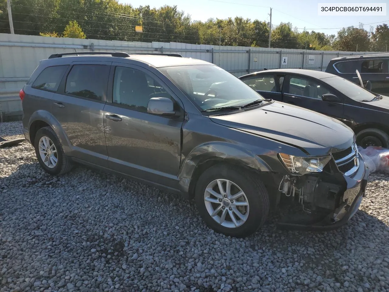 2013 Dodge Journey Sxt VIN: 3C4PDCBG6DT694491 Lot: 74997924