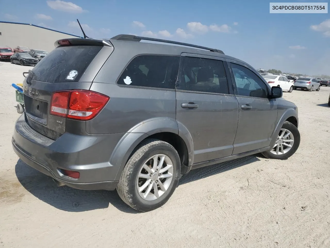 2013 Dodge Journey Sxt VIN: 3C4PDCBG8DT517554 Lot: 75156784