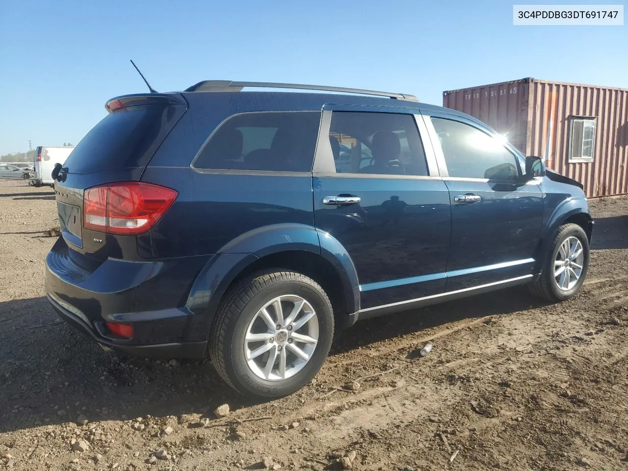 2013 Dodge Journey Sxt VIN: 3C4PDDBG3DT691747 Lot: 75209064