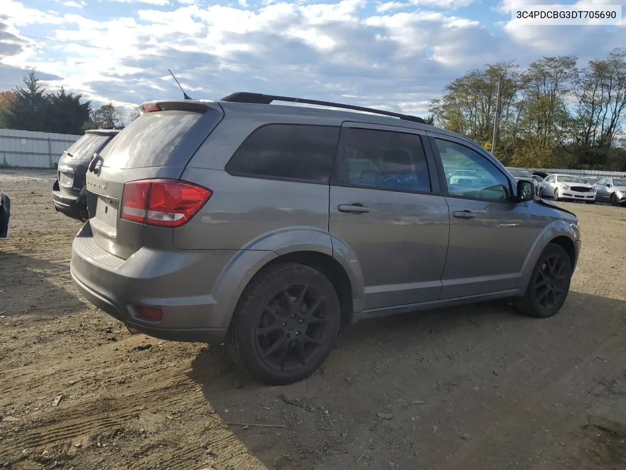 3C4PDCBG3DT705690 2013 Dodge Journey Sxt