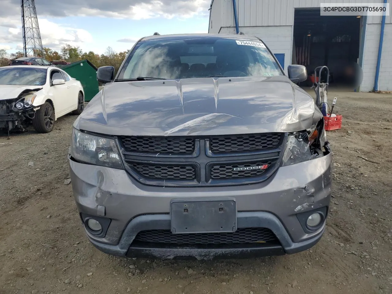 3C4PDCBG3DT705690 2013 Dodge Journey Sxt