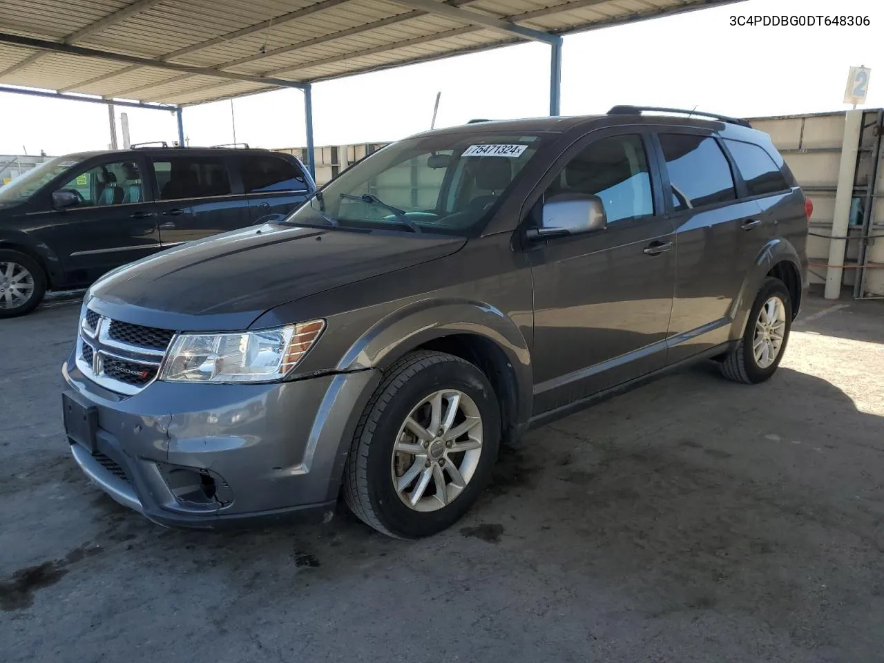 2013 Dodge Journey Sxt VIN: 3C4PDDBG0DT648306 Lot: 75471324