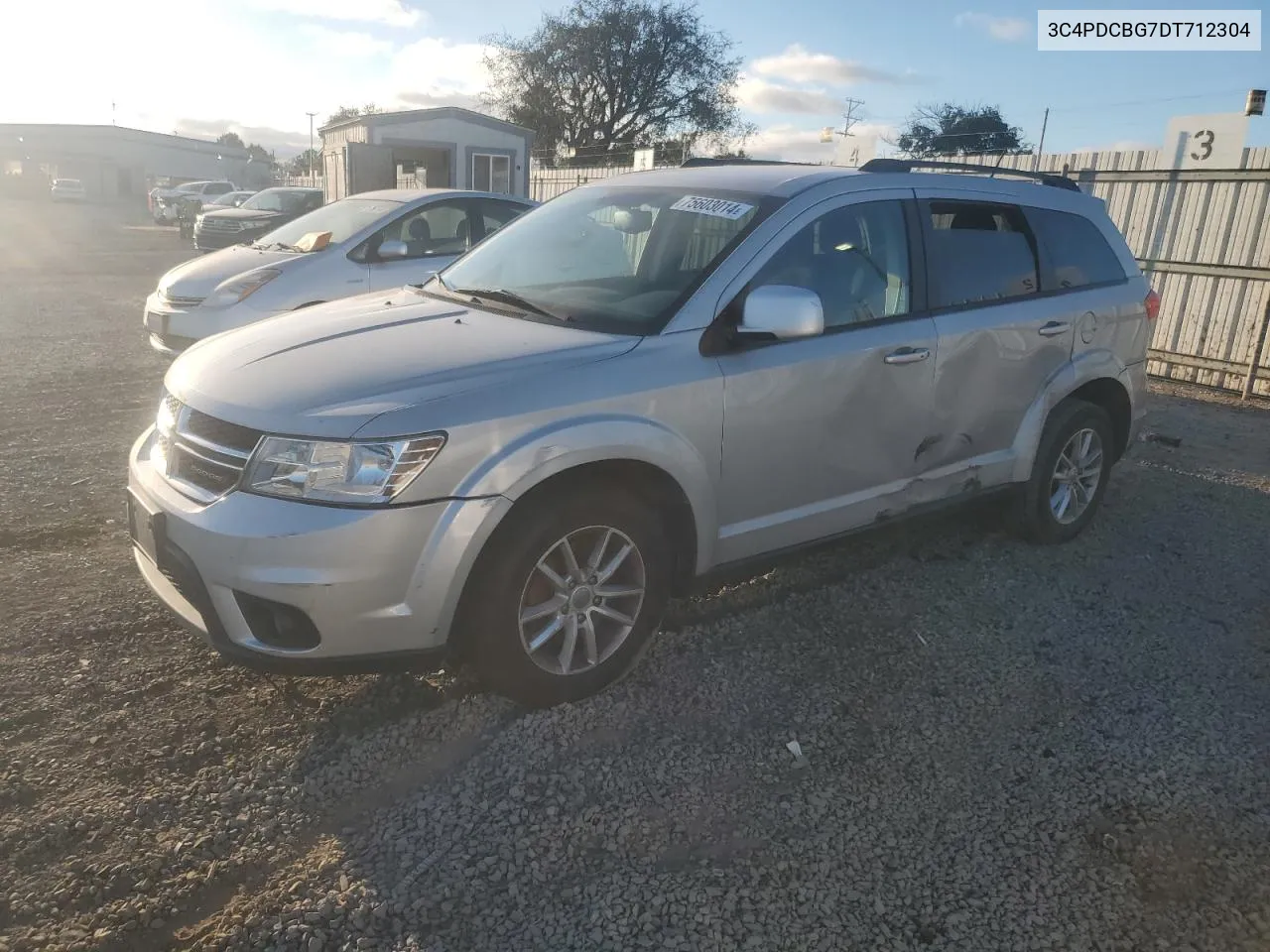 2013 Dodge Journey Sxt VIN: 3C4PDCBG7DT712304 Lot: 75603014