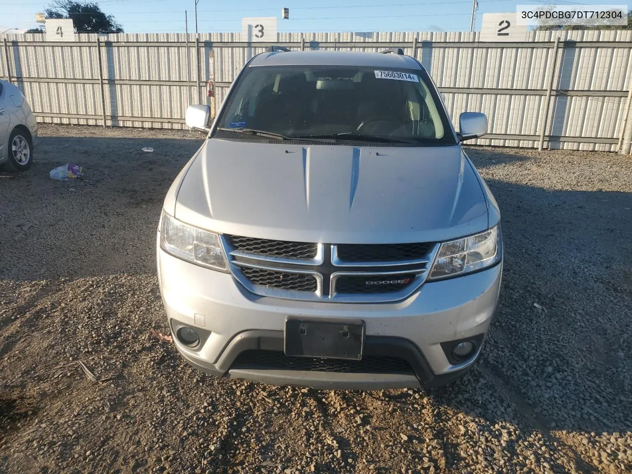 2013 Dodge Journey Sxt VIN: 3C4PDCBG7DT712304 Lot: 75603014