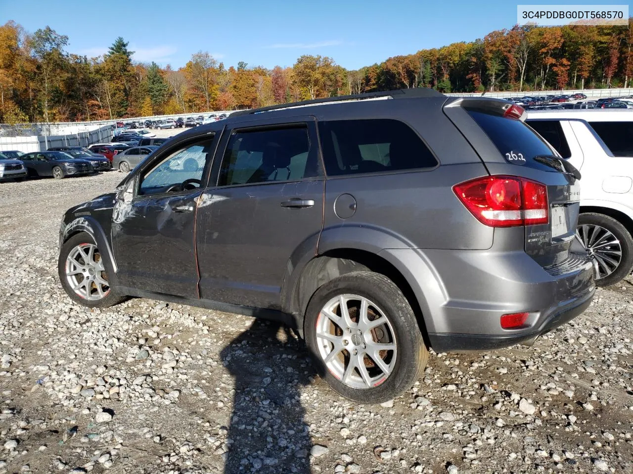 2013 Dodge Journey Sxt VIN: 3C4PDDBG0DT568570 Lot: 75831814