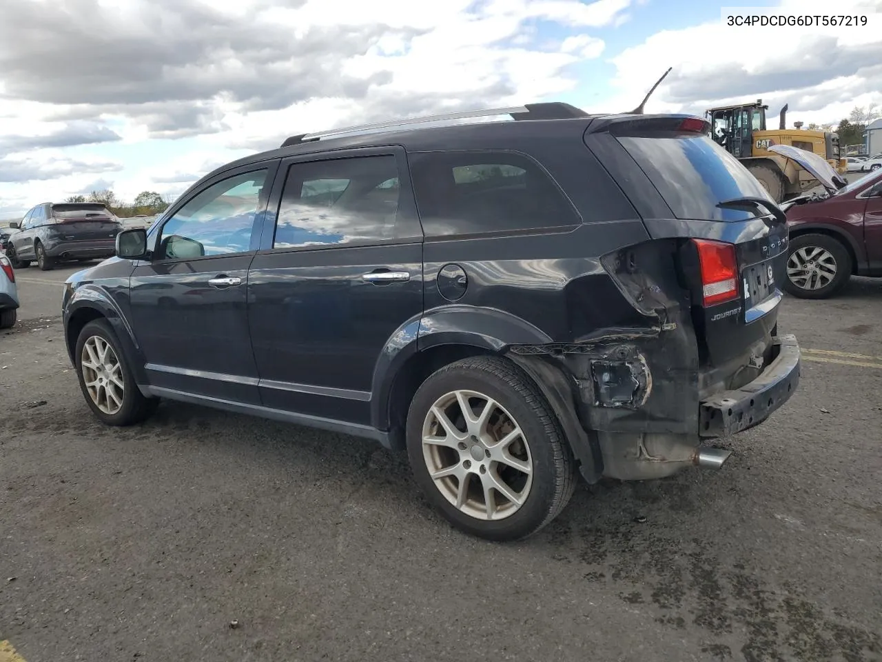 3C4PDCDG6DT567219 2013 Dodge Journey Crew