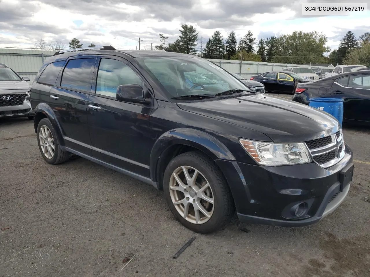 3C4PDCDG6DT567219 2013 Dodge Journey Crew