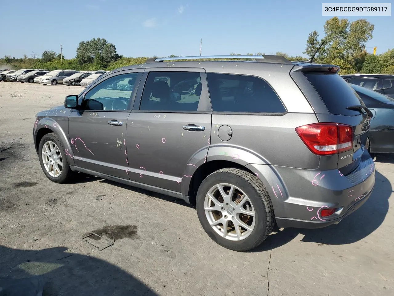 2013 Dodge Journey Crew VIN: 3C4PDCDG9DT589117 Lot: 76023194