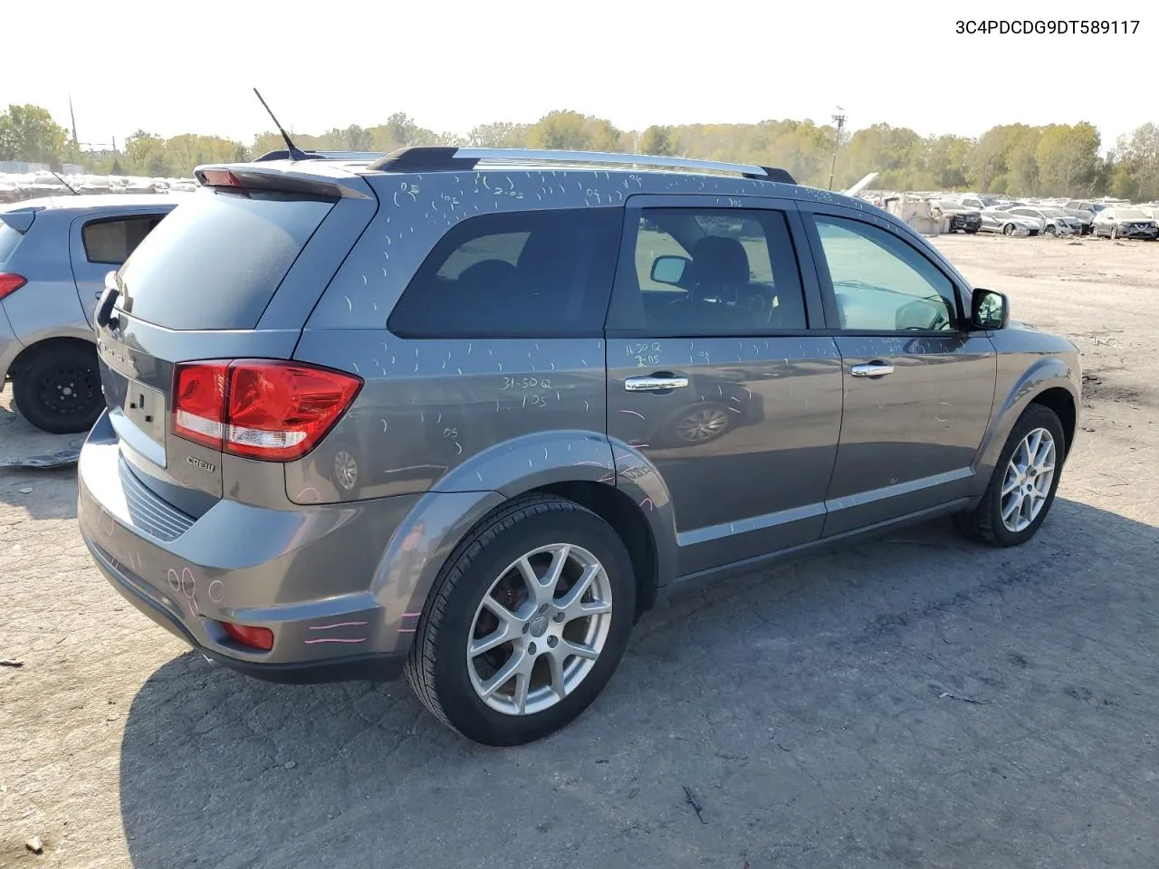 2013 Dodge Journey Crew VIN: 3C4PDCDG9DT589117 Lot: 76023194