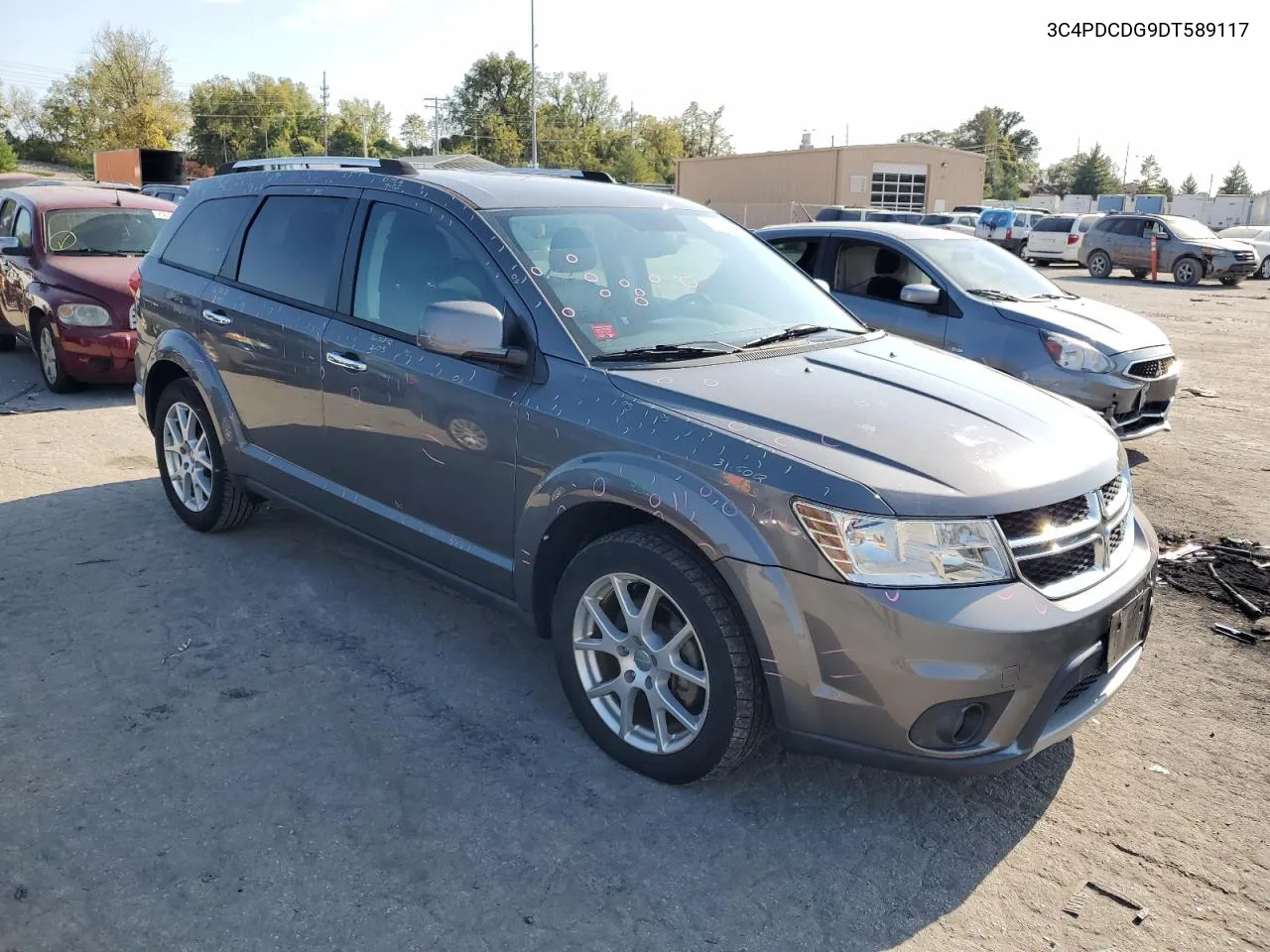 2013 Dodge Journey Crew VIN: 3C4PDCDG9DT589117 Lot: 76023194