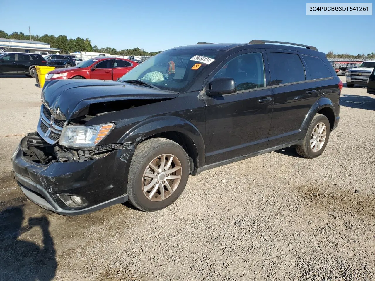 2013 Dodge Journey Sxt VIN: 3C4PDCBG3DT541261 Lot: 76036124