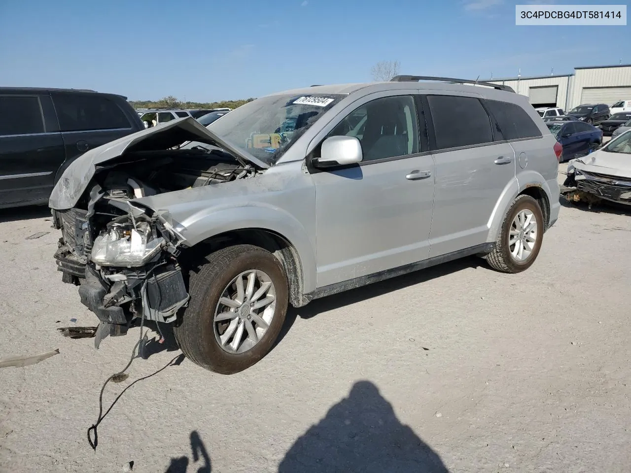 2013 Dodge Journey Sxt VIN: 3C4PDCBG4DT581414 Lot: 76129504