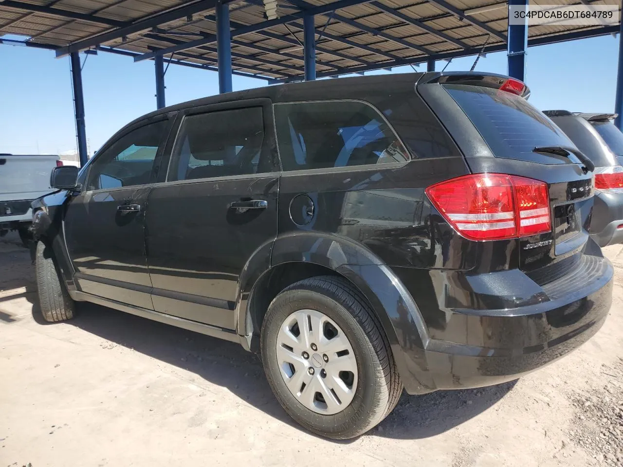 2013 Dodge Journey Se VIN: 3C4PDCAB6DT684789 Lot: 76134144