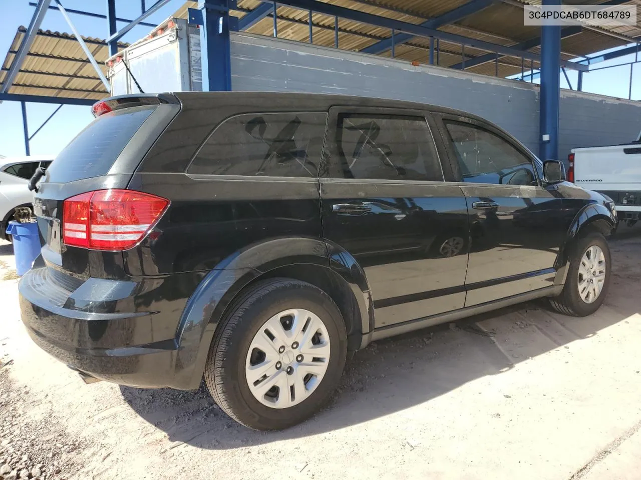 2013 Dodge Journey Se VIN: 3C4PDCAB6DT684789 Lot: 76134144