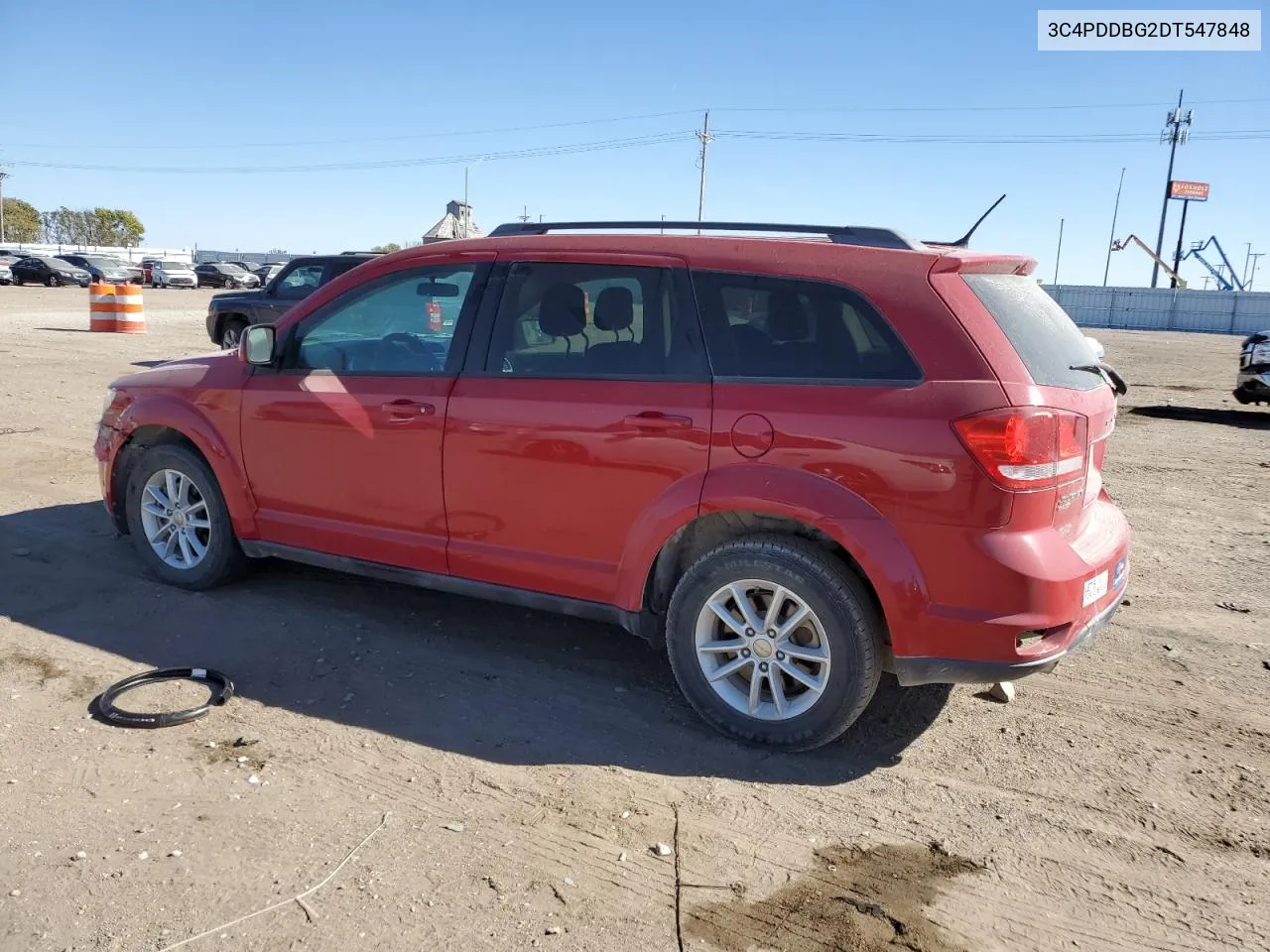 2013 Dodge Journey Sxt VIN: 3C4PDDBG2DT547848 Lot: 76347754