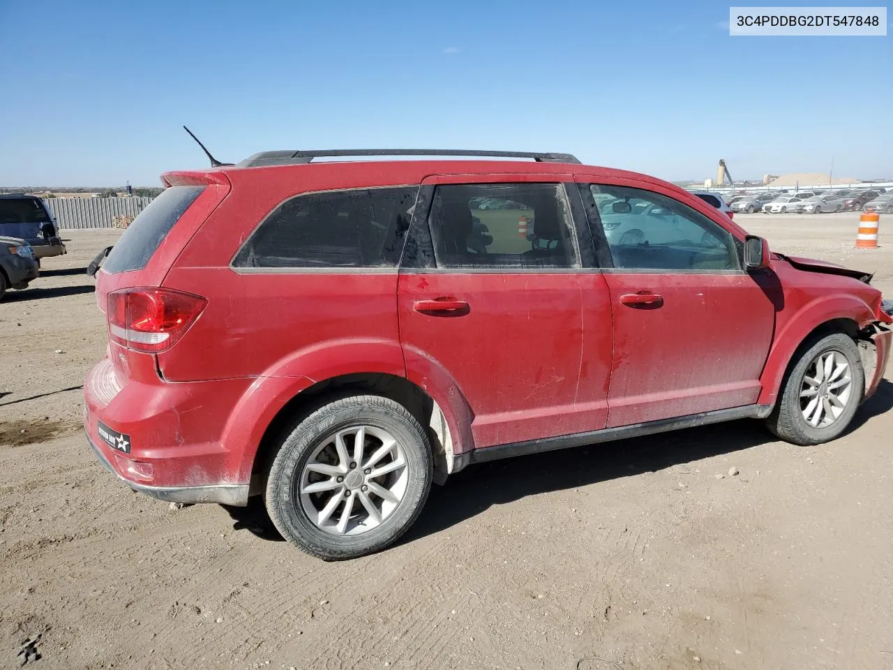 2013 Dodge Journey Sxt VIN: 3C4PDDBG2DT547848 Lot: 76347754