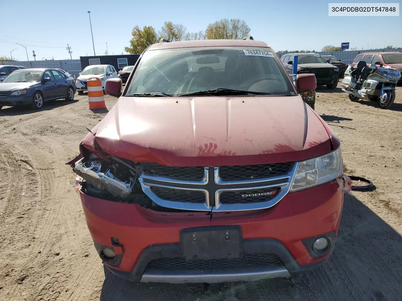 3C4PDDBG2DT547848 2013 Dodge Journey Sxt