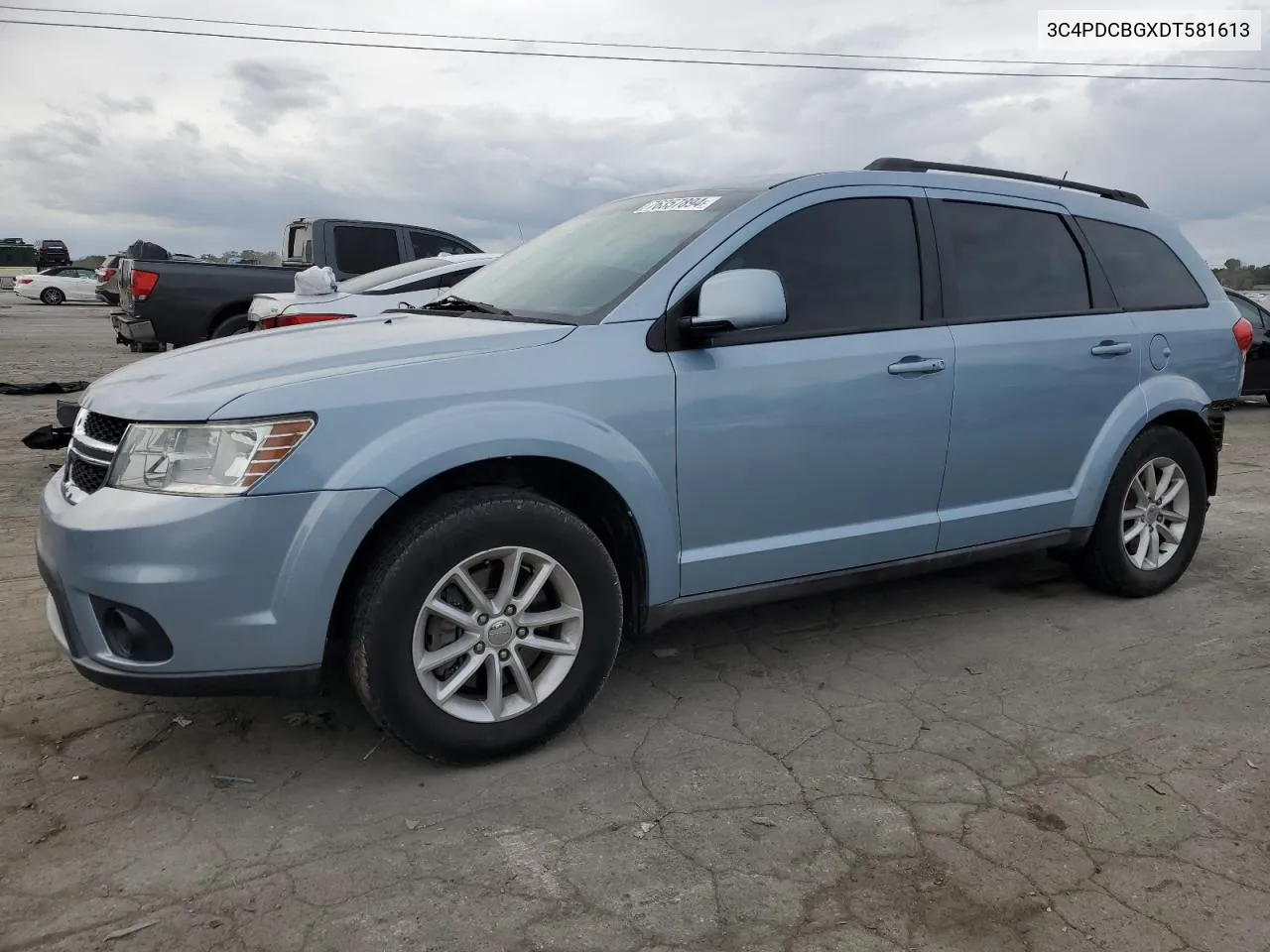 2013 Dodge Journey Sxt VIN: 3C4PDCBGXDT581613 Lot: 76357894