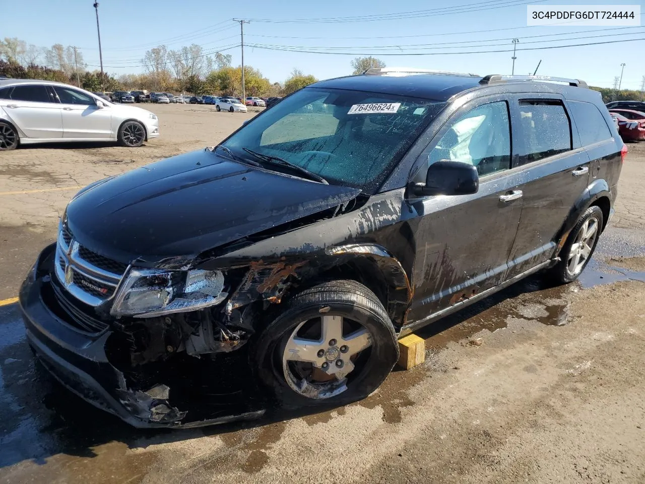 2013 Dodge Journey R/T VIN: 3C4PDDFG6DT724444 Lot: 76496624