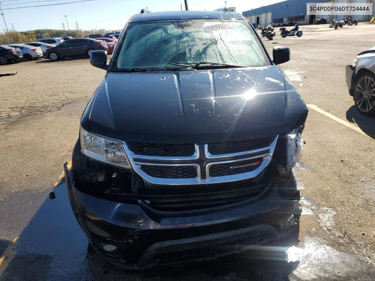 2013 Dodge Journey R/T VIN: 3C4PDDFG6DT724444 Lot: 76496624