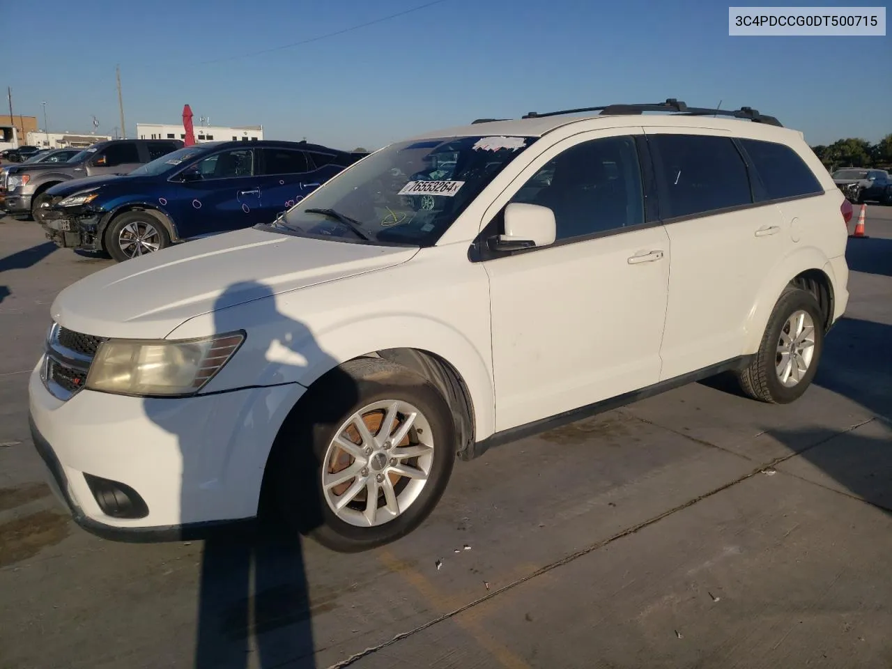 2013 Dodge Journey Sxt VIN: 3C4PDCCG0DT500715 Lot: 76553264