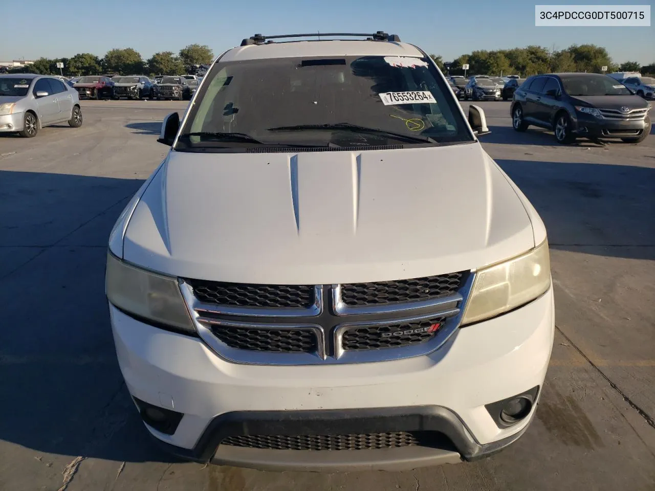 2013 Dodge Journey Sxt VIN: 3C4PDCCG0DT500715 Lot: 76553264