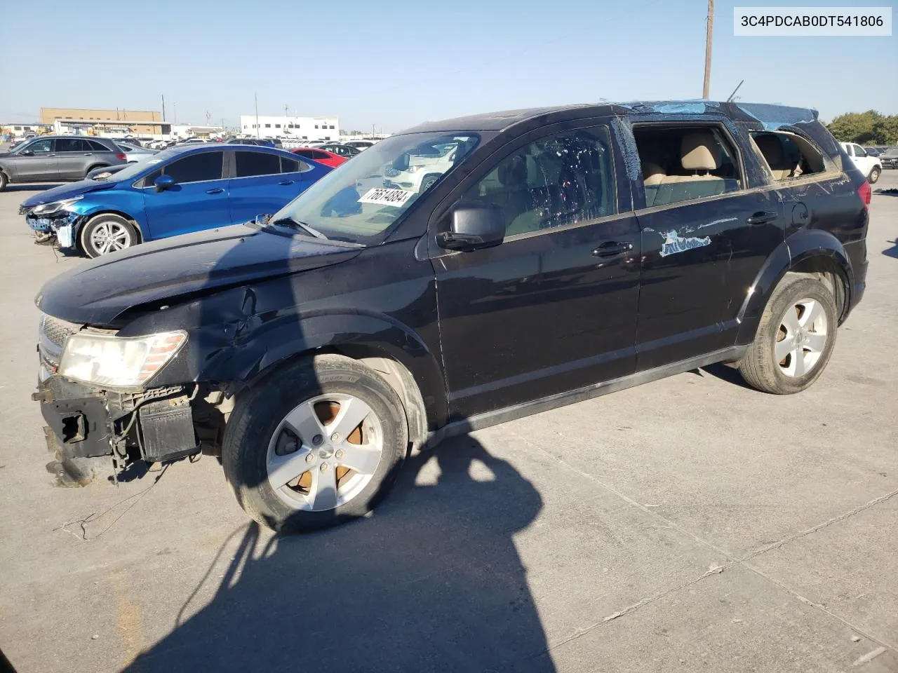 2013 Dodge Journey Se VIN: 3C4PDCAB0DT541806 Lot: 76614884