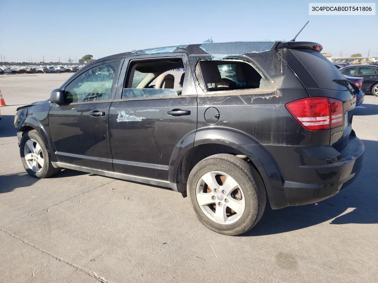 2013 Dodge Journey Se VIN: 3C4PDCAB0DT541806 Lot: 76614884