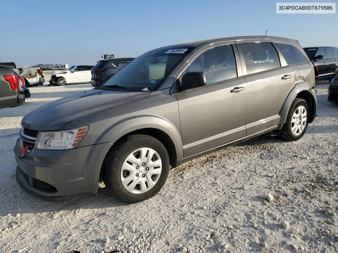 2013 Dodge Journey Se VIN: 3C4PDCAB0DT679586 Lot: 76626944