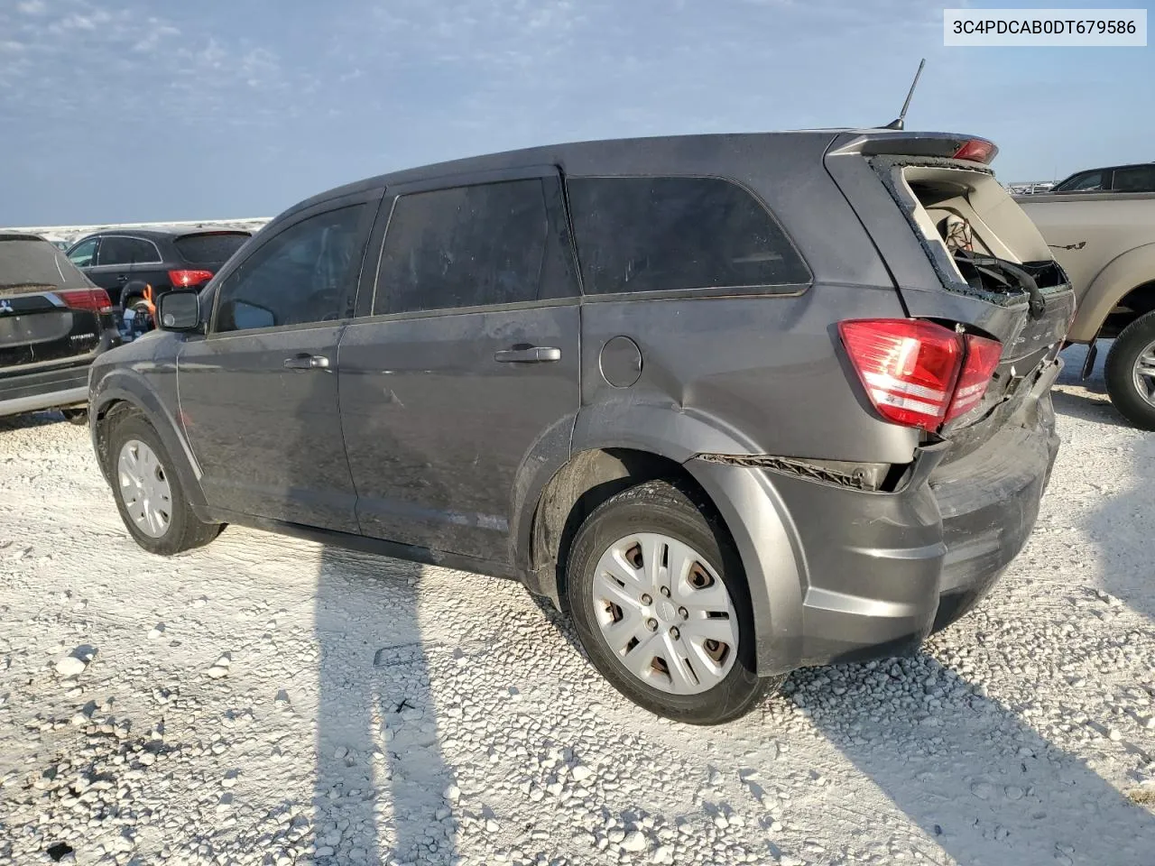 2013 Dodge Journey Se VIN: 3C4PDCAB0DT679586 Lot: 76626944