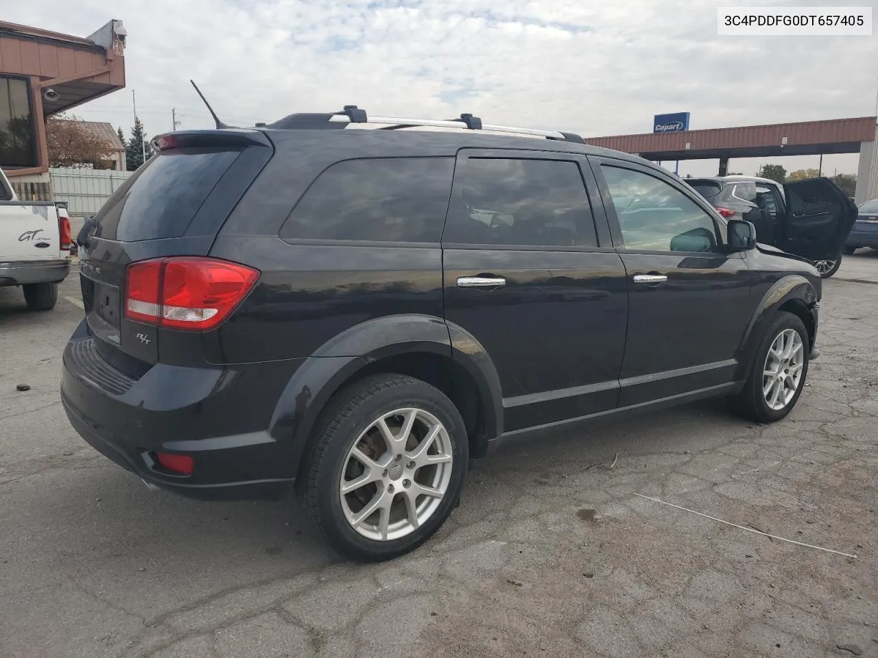 2013 Dodge Journey R/T VIN: 3C4PDDFG0DT657405 Lot: 77076434