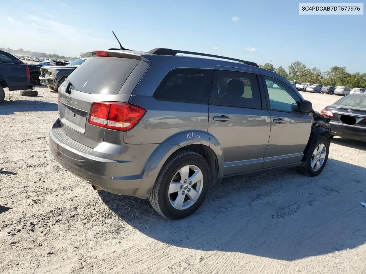 2013 Dodge Journey Se VIN: 3C4PDCAB7DT577976 Lot: 77080074