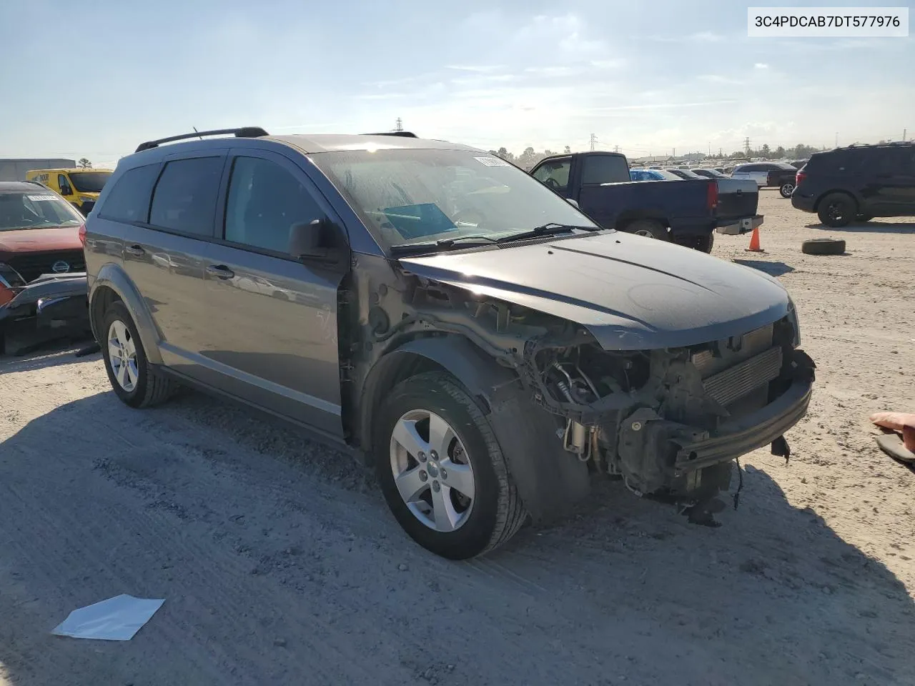 2013 Dodge Journey Se VIN: 3C4PDCAB7DT577976 Lot: 77080074