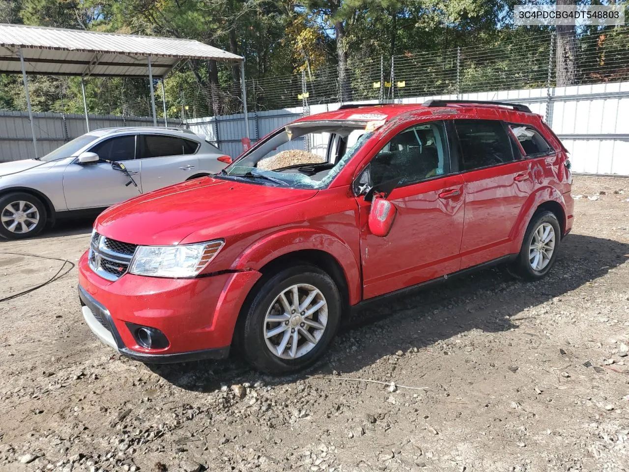 2013 Dodge Journey Sxt VIN: 3C4PDCBG4DT548803 Lot: 77342094