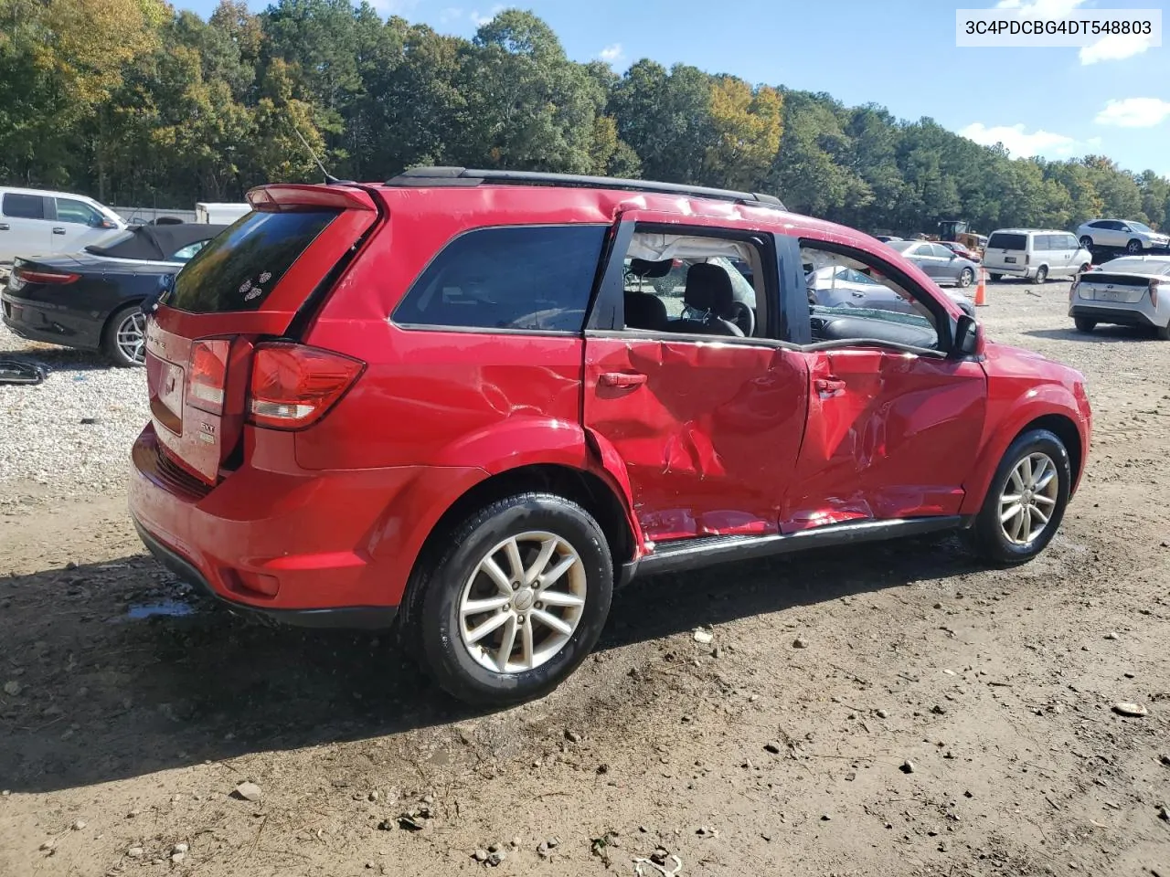 2013 Dodge Journey Sxt VIN: 3C4PDCBG4DT548803 Lot: 77342094