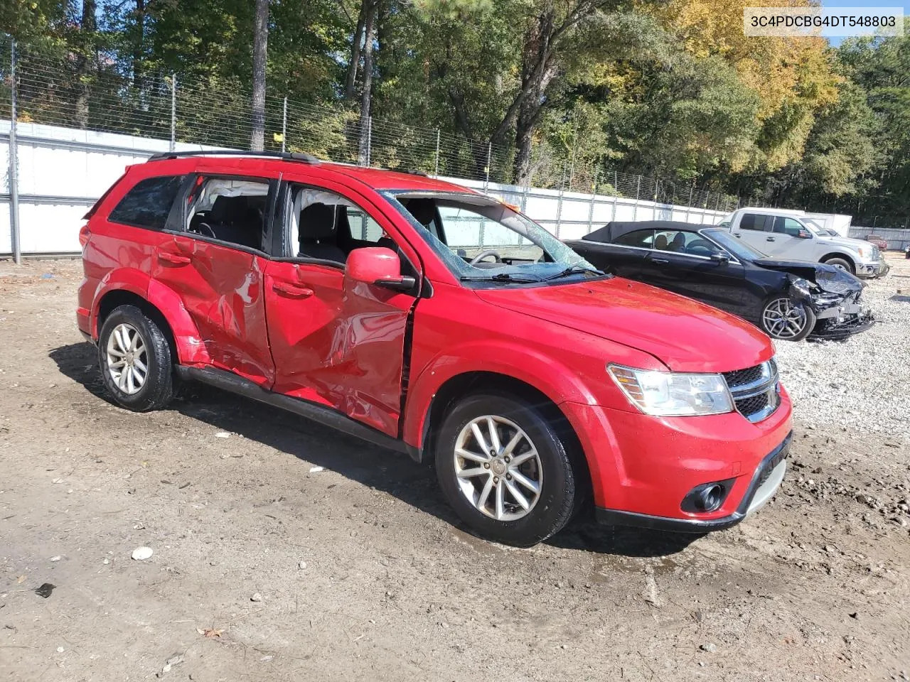 2013 Dodge Journey Sxt VIN: 3C4PDCBG4DT548803 Lot: 77342094