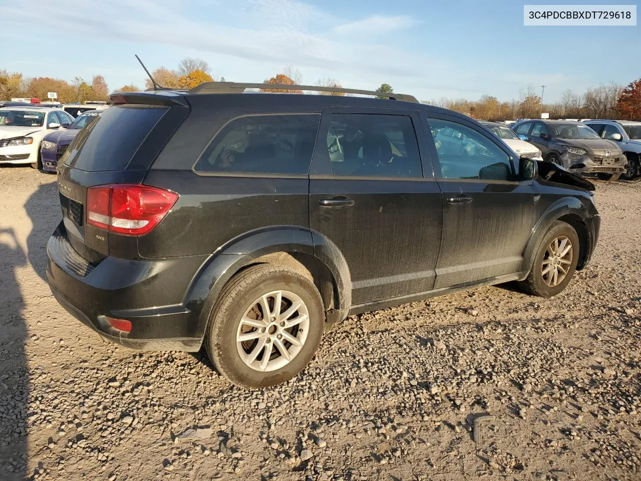 2013 Dodge Journey Sxt VIN: 3C4PDCBBXDT729618 Lot: 77880084