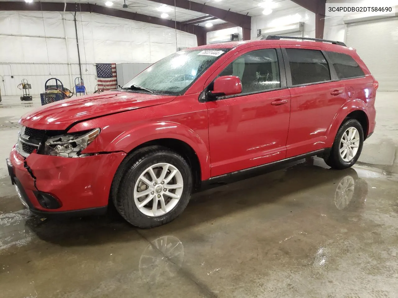 2013 Dodge Journey Sxt VIN: 3C4PDDBG2DT584690 Lot: 78031444