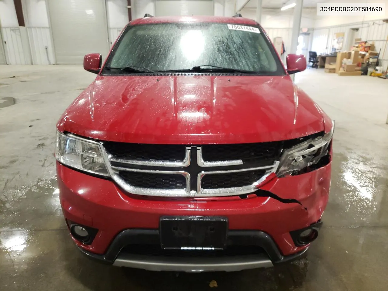 2013 Dodge Journey Sxt VIN: 3C4PDDBG2DT584690 Lot: 78031444