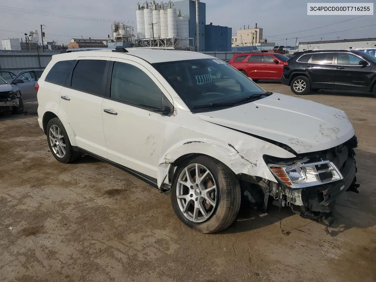 2013 Dodge Journey Crew VIN: 3C4PDCDG0DT716255 Lot: 78284764