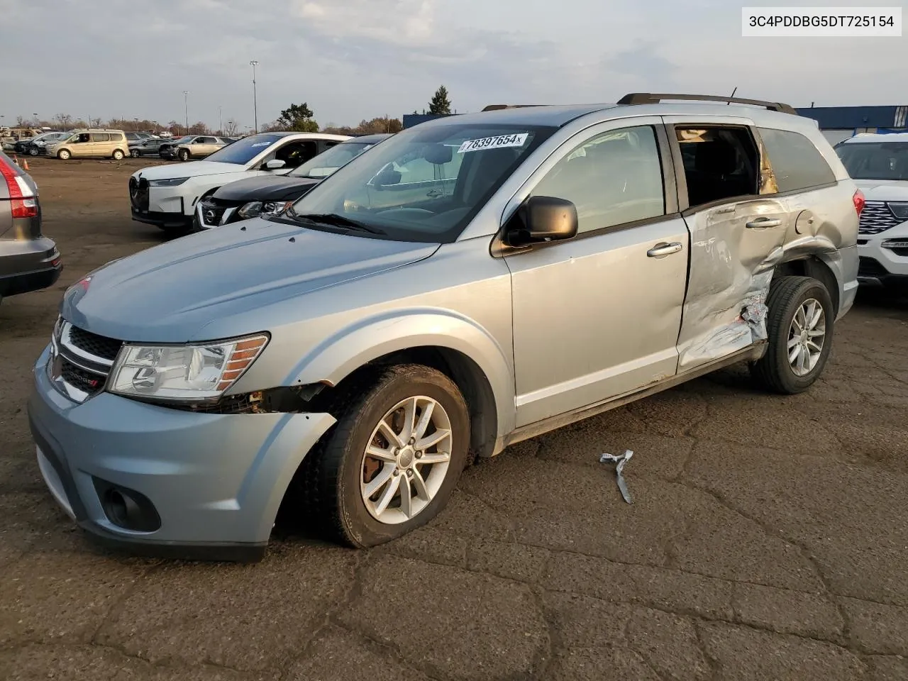 2013 Dodge Journey Sxt VIN: 3C4PDDBG5DT725154 Lot: 78397654