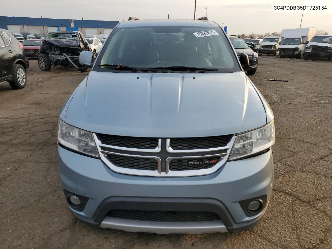 2013 Dodge Journey Sxt VIN: 3C4PDDBG5DT725154 Lot: 78397654