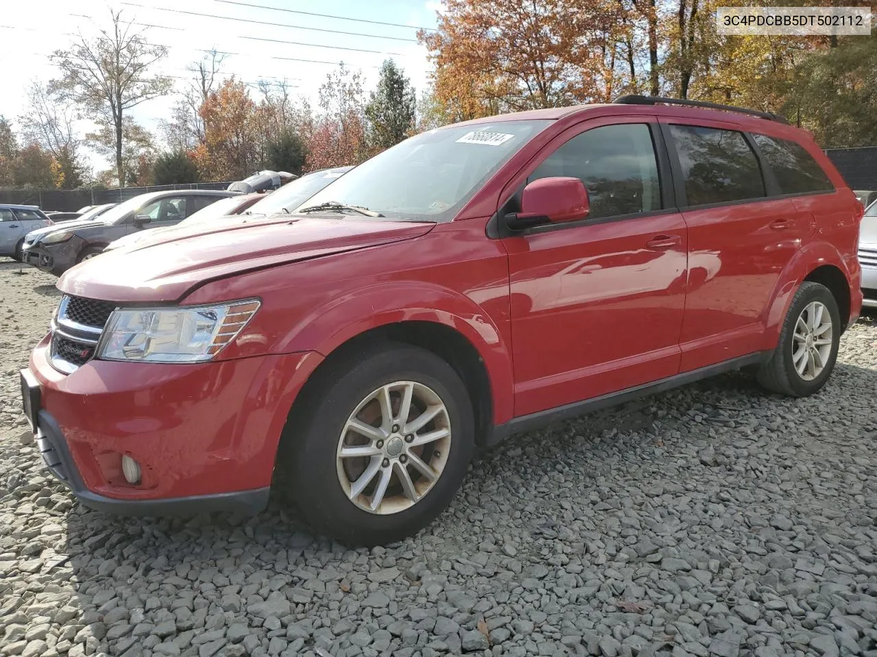 2013 Dodge Journey Sxt VIN: 3C4PDCBB5DT502112 Lot: 78660814