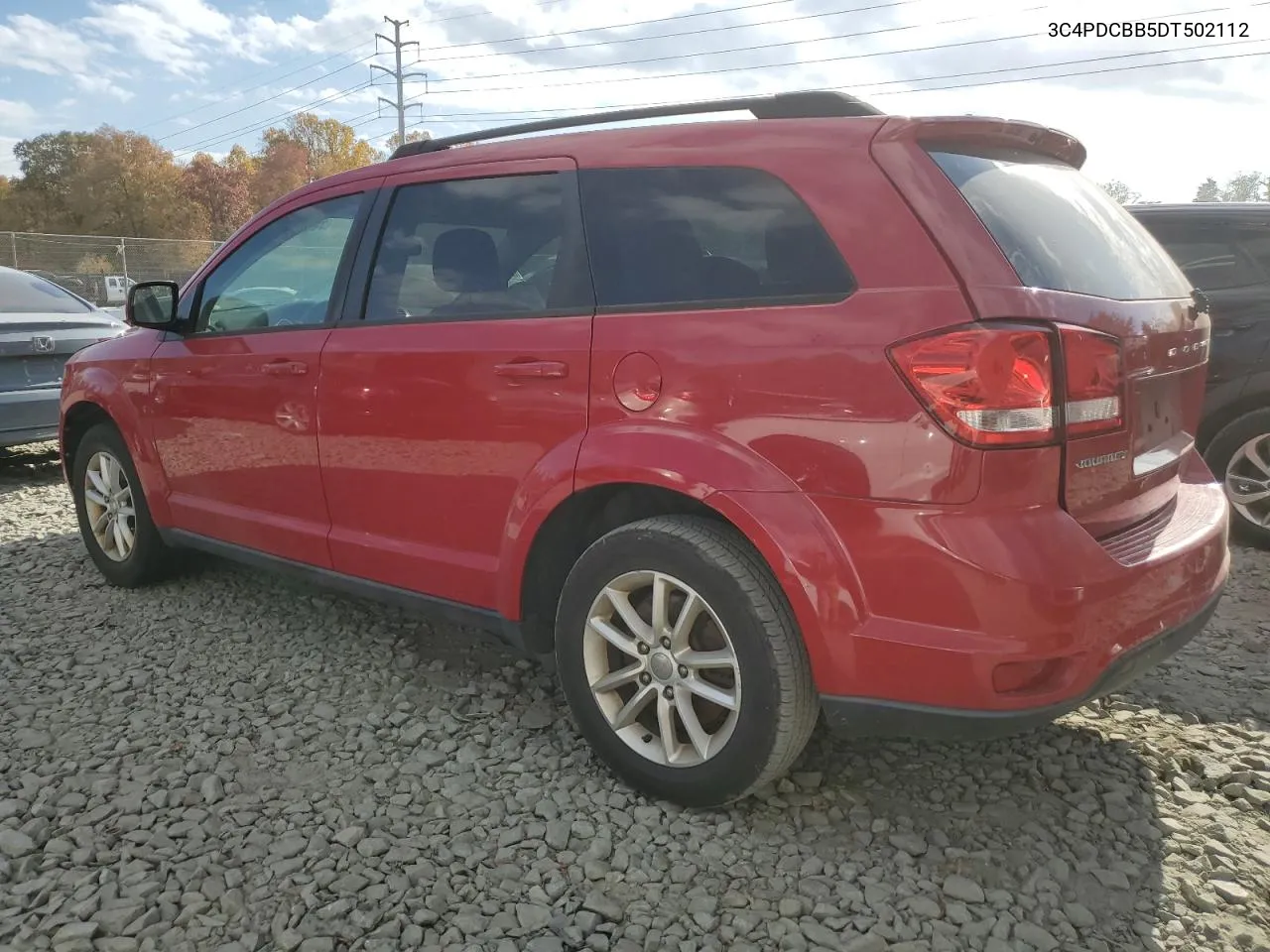 2013 Dodge Journey Sxt VIN: 3C4PDCBB5DT502112 Lot: 78660814