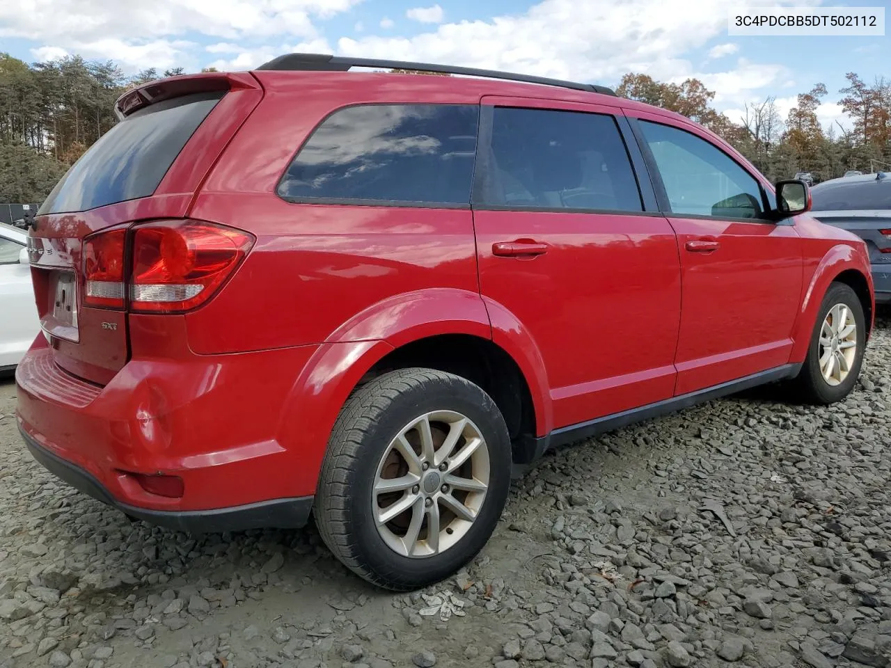 2013 Dodge Journey Sxt VIN: 3C4PDCBB5DT502112 Lot: 78660814