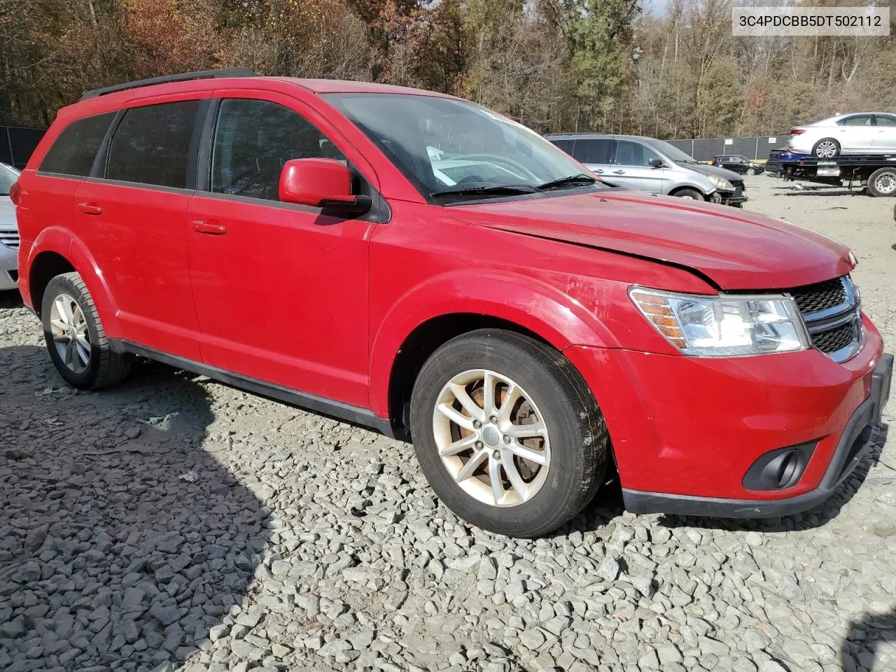 2013 Dodge Journey Sxt VIN: 3C4PDCBB5DT502112 Lot: 78660814