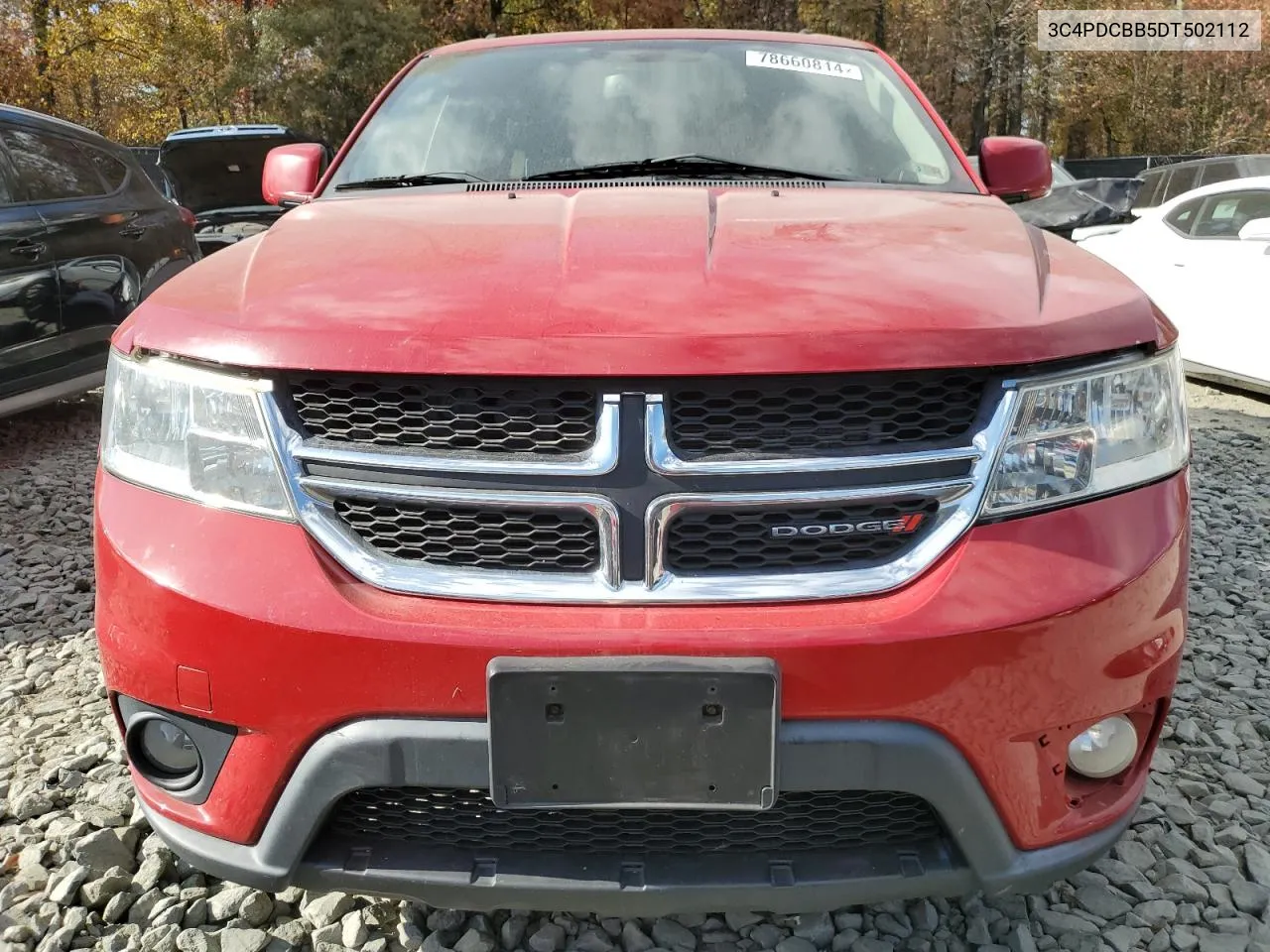 2013 Dodge Journey Sxt VIN: 3C4PDCBB5DT502112 Lot: 78660814