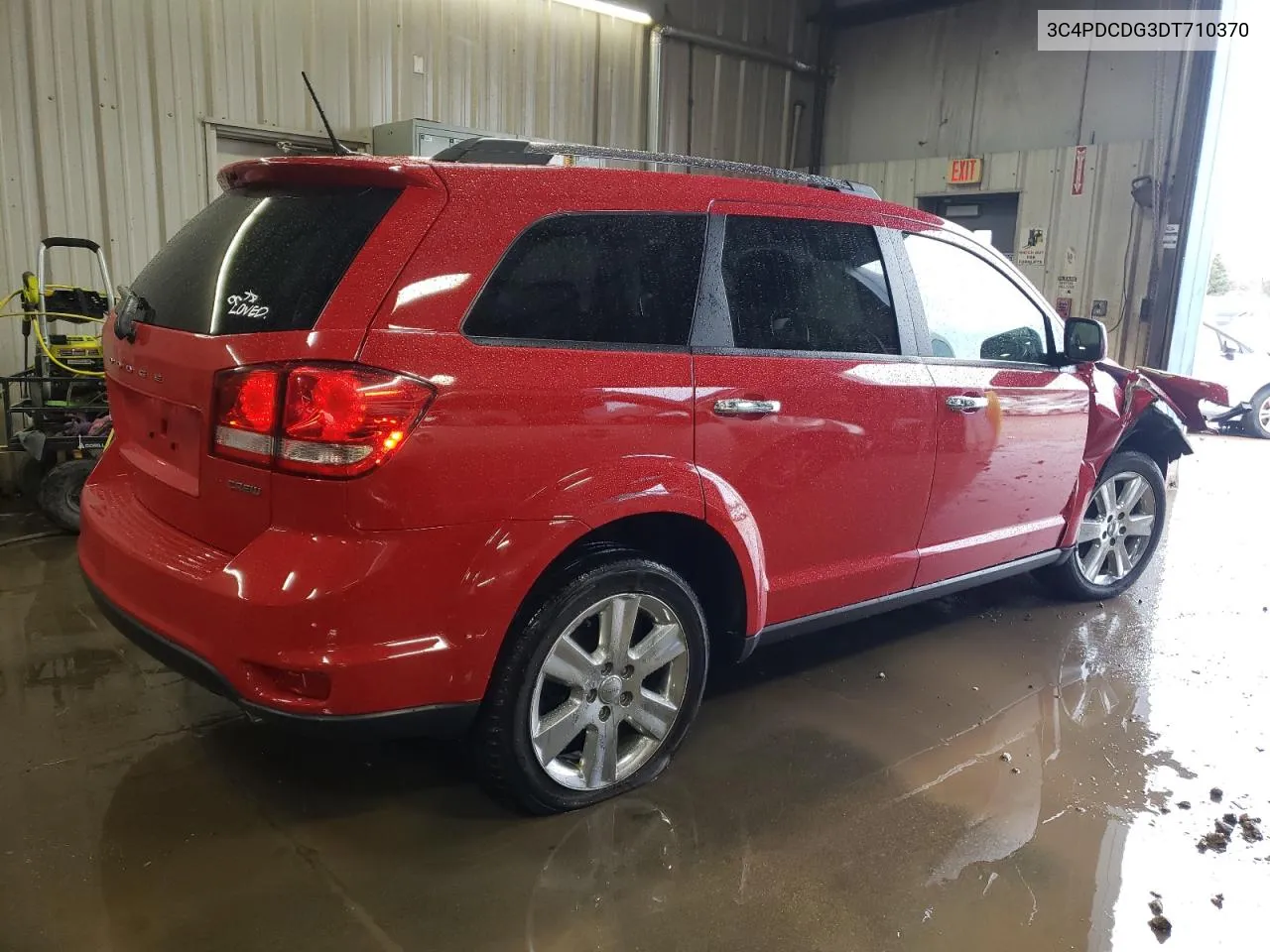 2013 Dodge Journey Crew VIN: 3C4PDCDG3DT710370 Lot: 78877494