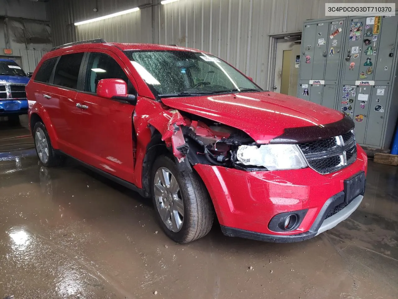 2013 Dodge Journey Crew VIN: 3C4PDCDG3DT710370 Lot: 78877494