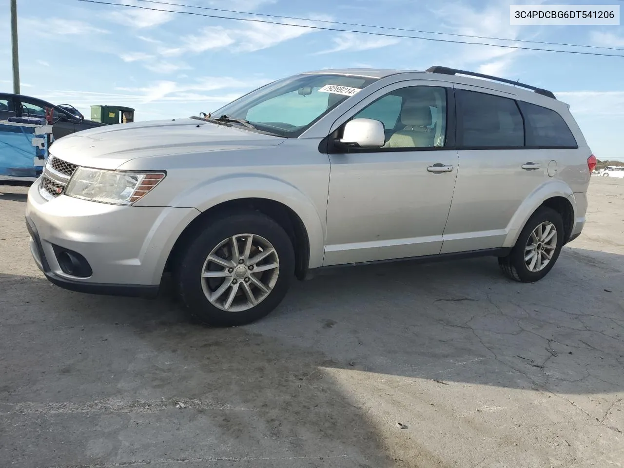 2013 Dodge Journey Sxt VIN: 3C4PDCBG6DT541206 Lot: 79269214